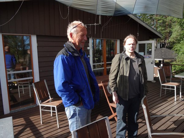 DSC01858 Uusi oppilaamme Hannu Mäkinen ja Pekka.jpg