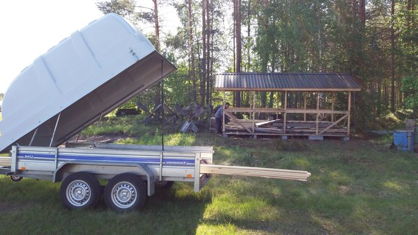 Puuta tulee.