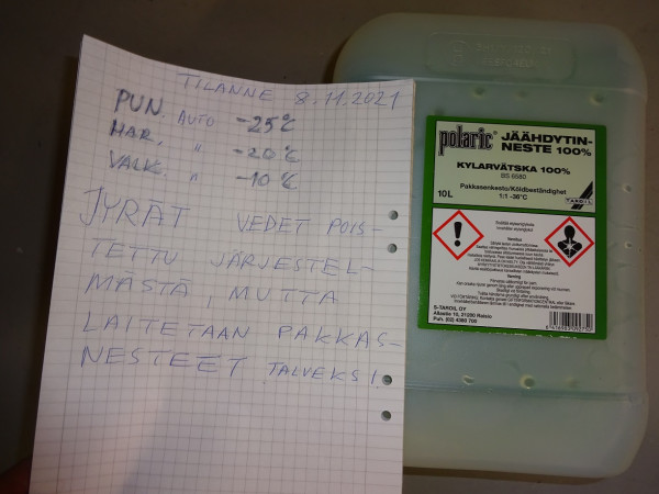 Pakkasnestettä